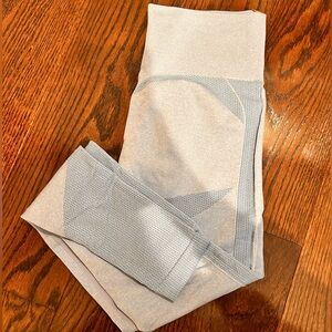 Two Tone Blue Athletic Leggings